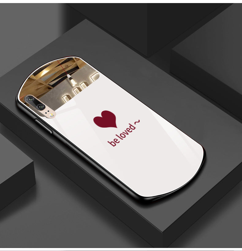 Love Touch - Up Mirror Mirror Glass Mobile Phone Case