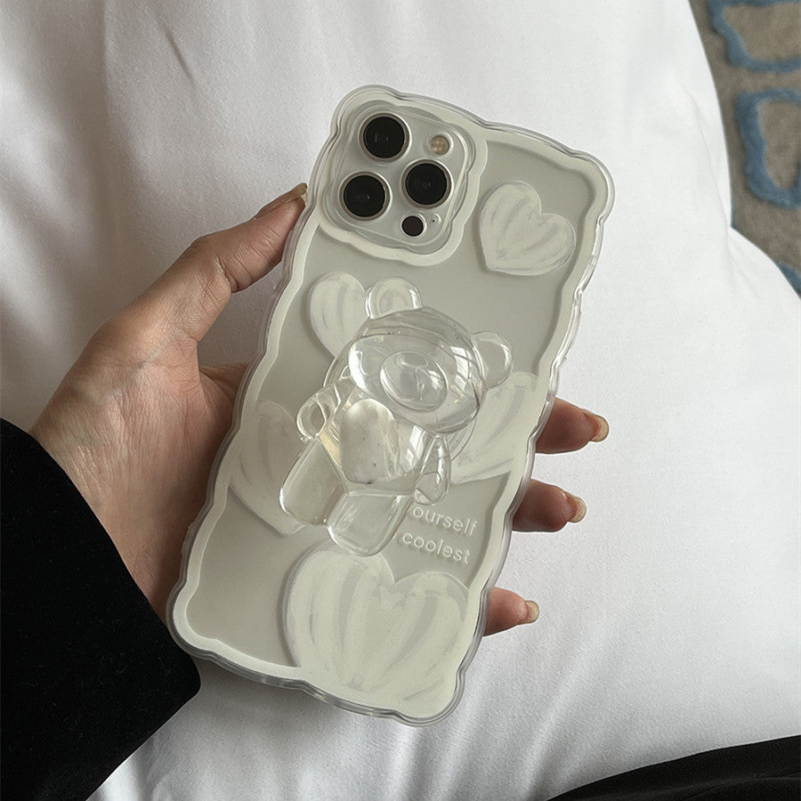 Japanese And Korean White Love Bear Case