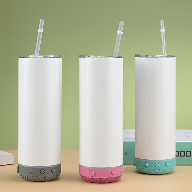 Outdoor Large Capacity Stainless Steel Smart Bluetooth Audio Cup