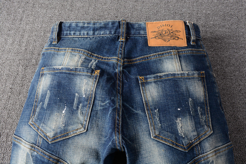 High Street Fashion Ripped Men's Jeans
