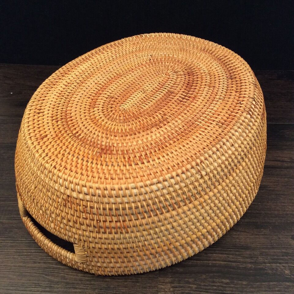 Autumn Rattan Woven Storage Fruit Basket Exquisite Storage Basket