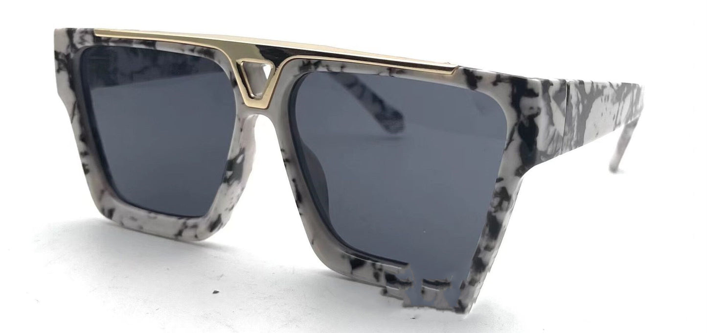 New Large Square European And American Sunglasses