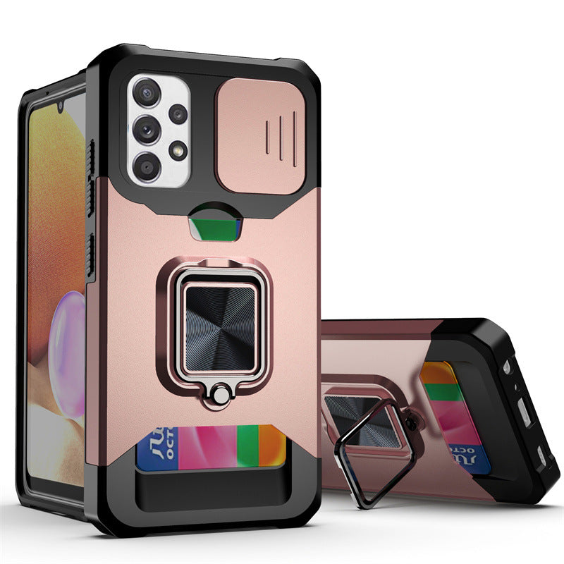 Push Window Card Phone Case Protective Cover