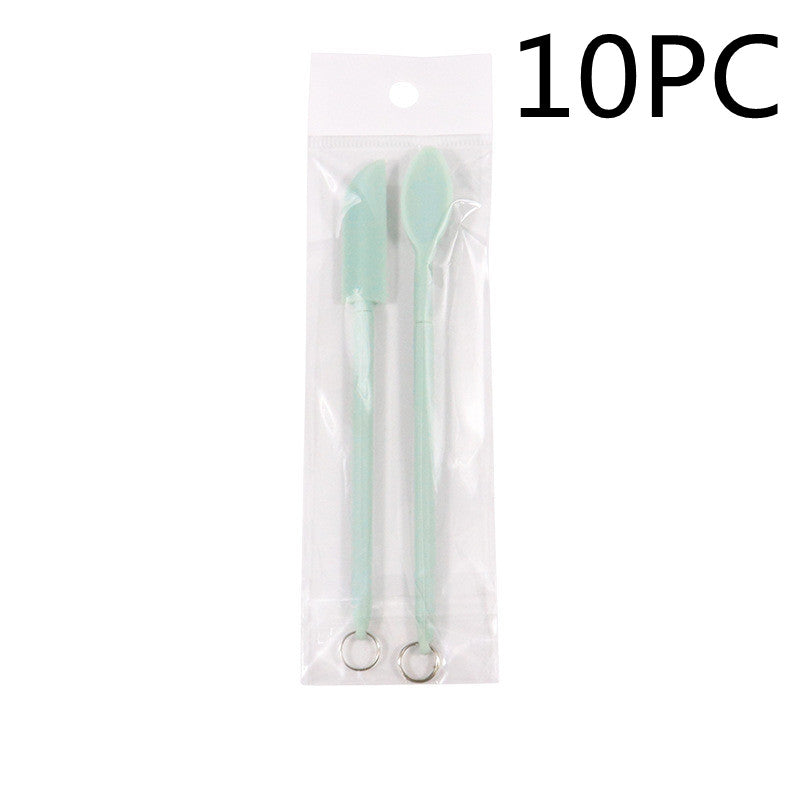Cosmetic Silicone Spatula Mini Retractable Extended
