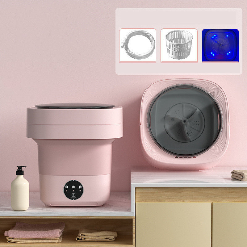Mini Foldable Washing Machine for Baby clothes, Underwear Washing Machine Big Capacity 3 Models With Spinning Dry luxurioutlet.com