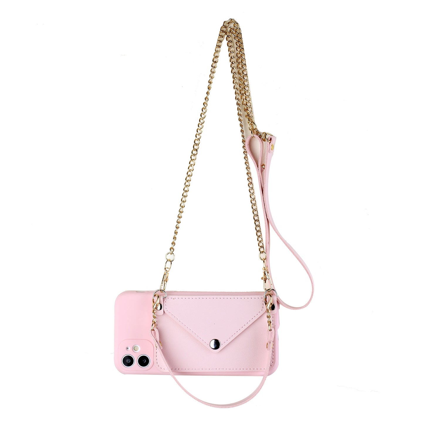 Handheld Messenger Rope Mobile Phone Case With Card Bag