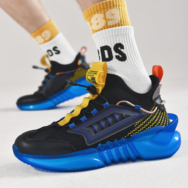 Breathable Mesh Popcorn Sports Running Shoes Casual Shoes