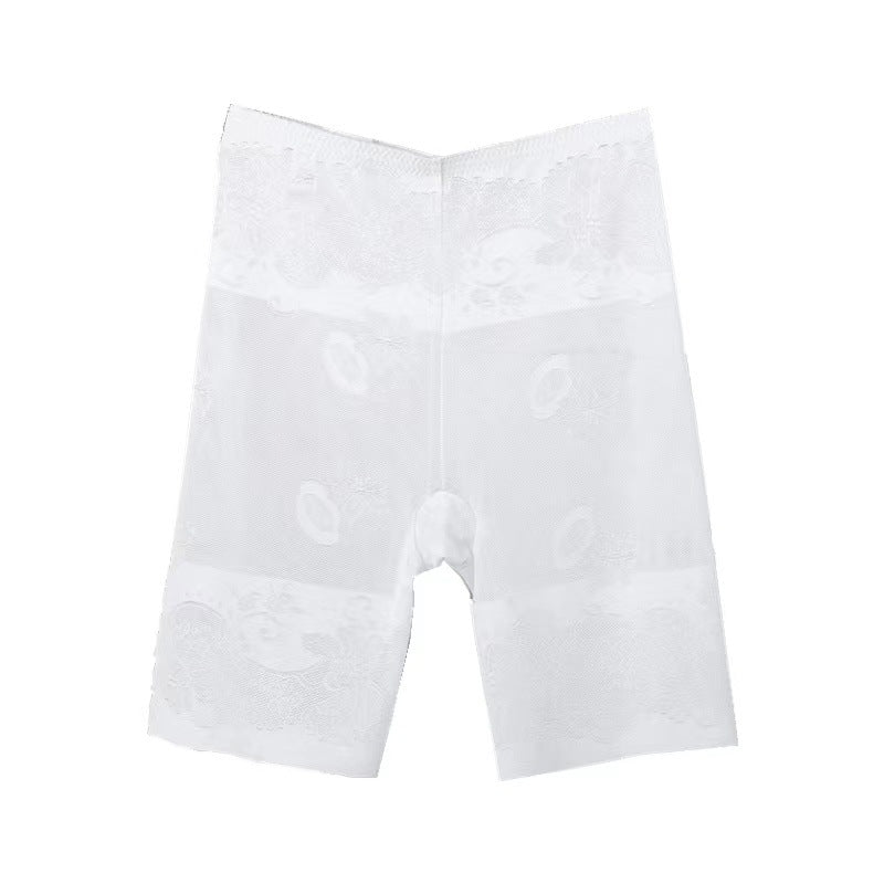 Lace Women's Jacquard High Waist Underwear Tight Cotton
