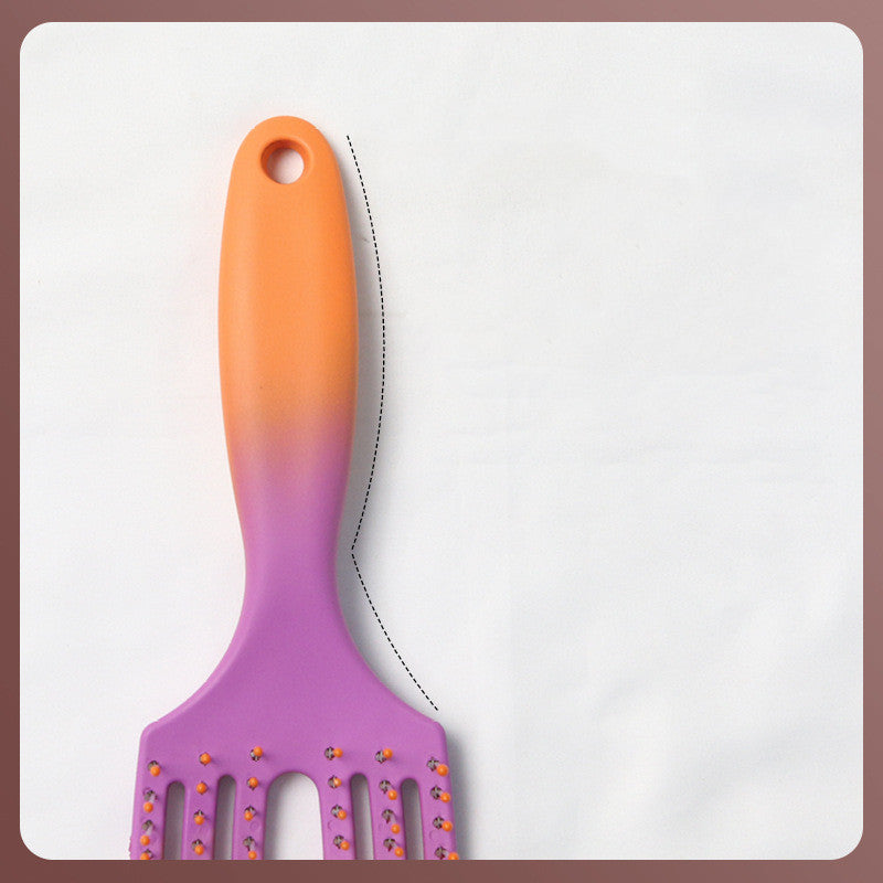 Household Fashion Simple Six-claw Arc Hairdressing Comb