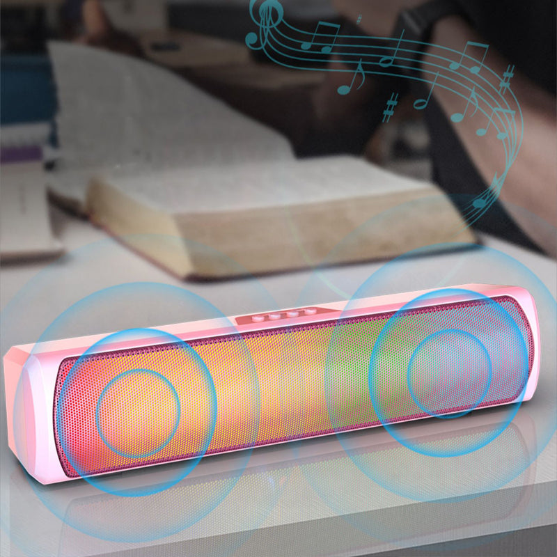 RGB Colorful LED Light Bluetooth Speaker