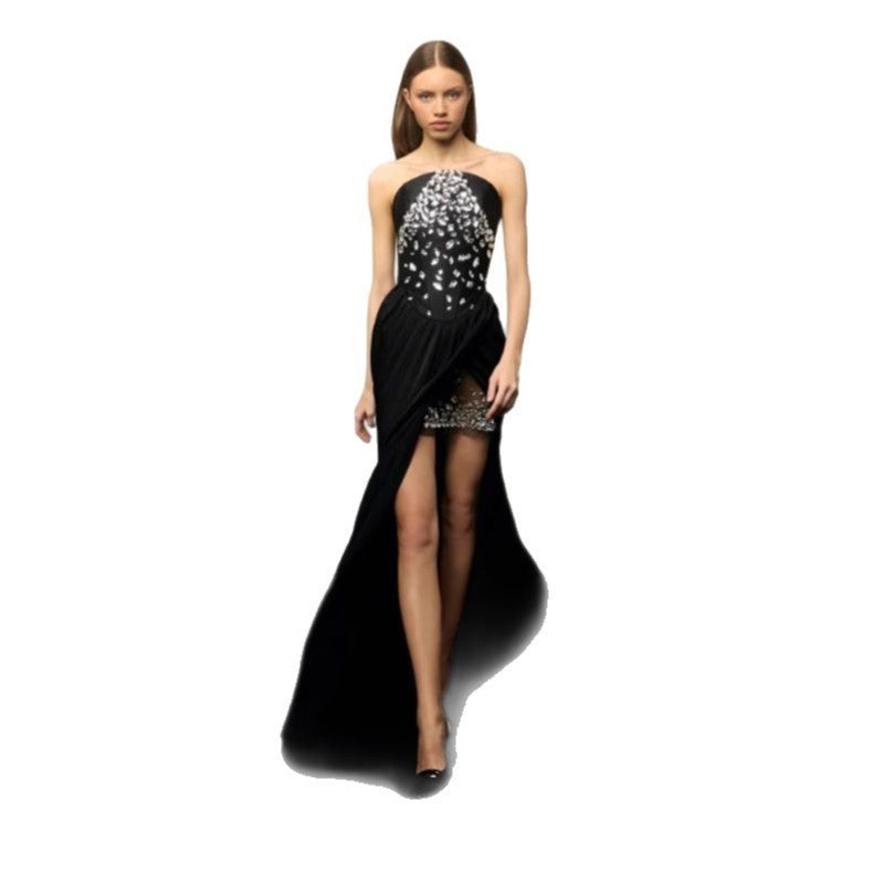 European And American Style Diamond Evening Dress