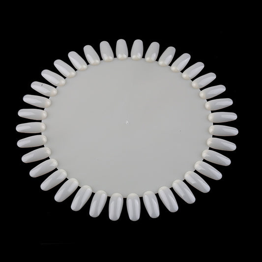 Nail Polish Big Round Nail Polish Glue Color  Card Display Rack