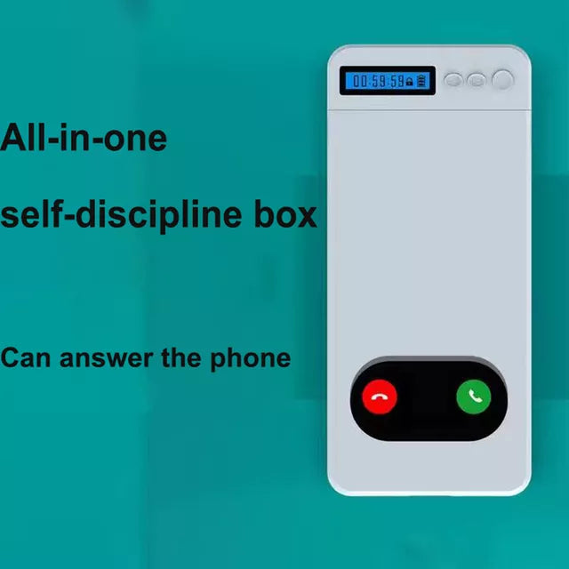 Fashion Simple Mobile Phone Timing Time Lock Box