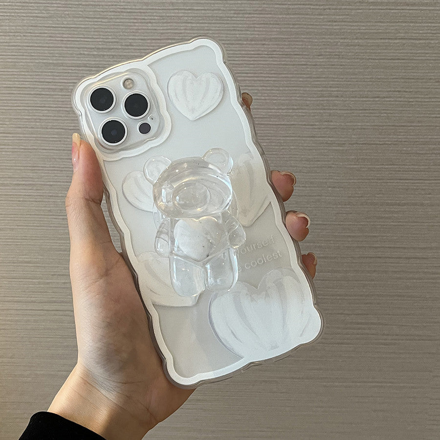 Japanese And Korean White Love Bear Case