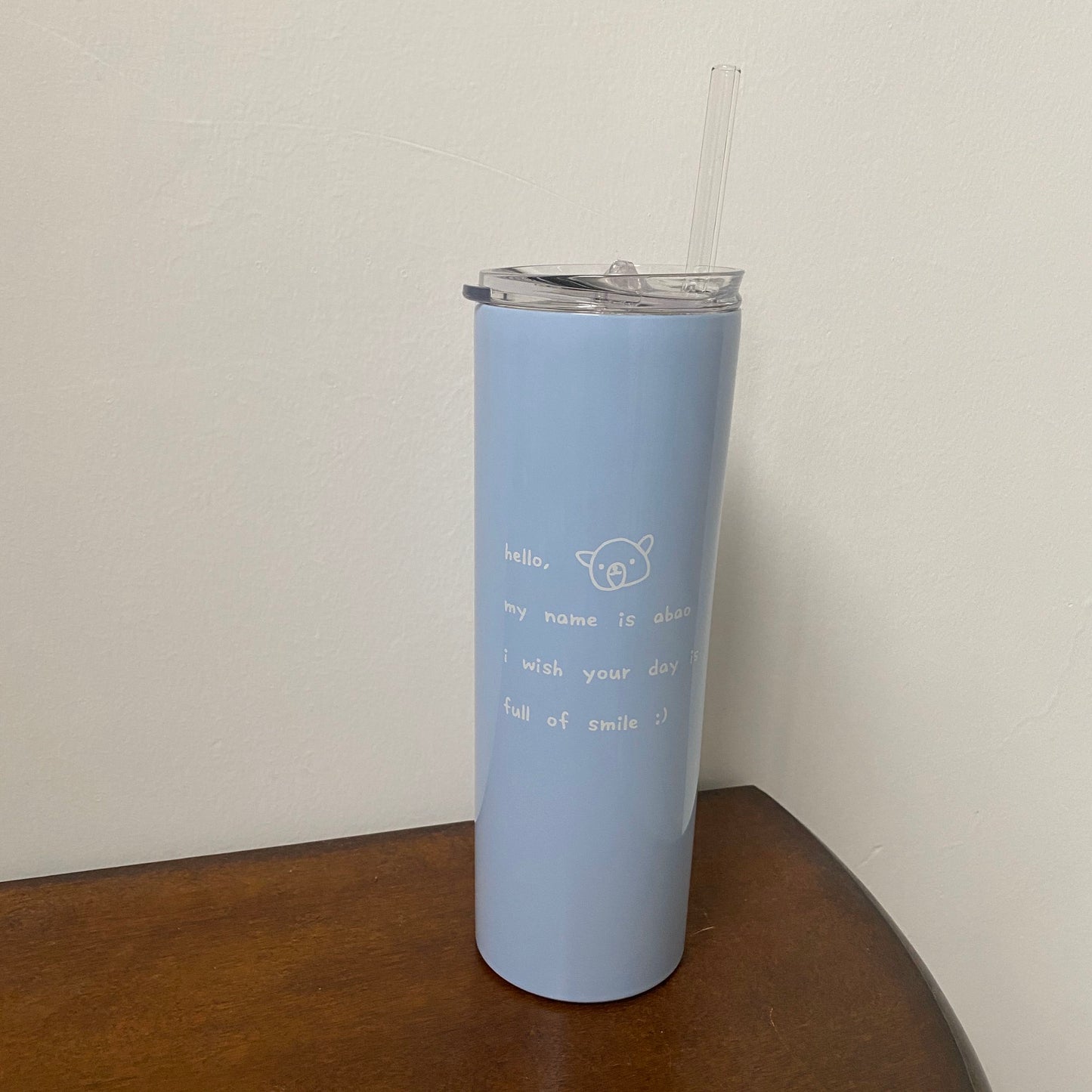 Large-capacity Stainless Steel Coffee Cup With Cold Insulation Straw