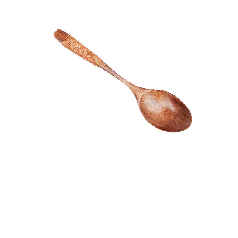 Retro Tie Line Korean Children Rice Spoon