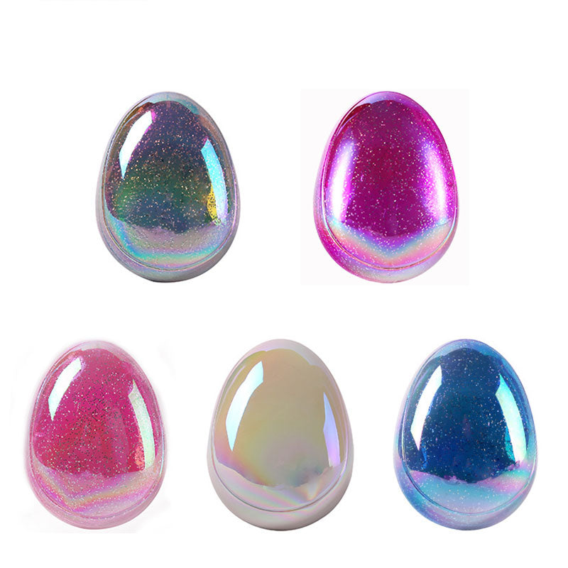 Egg hair combing straight hair comb