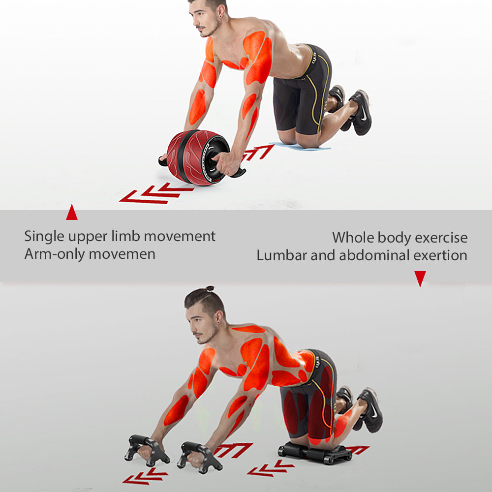 Men's Household Automatic Rebound Abdominal Wheel