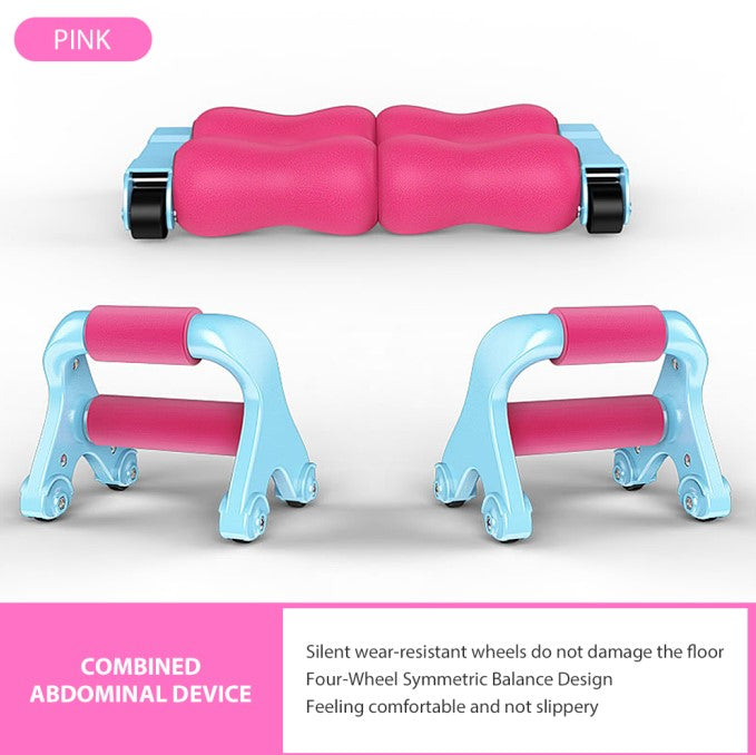 Men's Household Automatic Rebound Abdominal Wheel