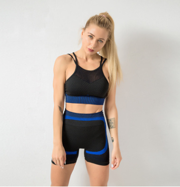 2 PCS/Set Yoga Sets Women Gym Clothes from luxurioutlet.com