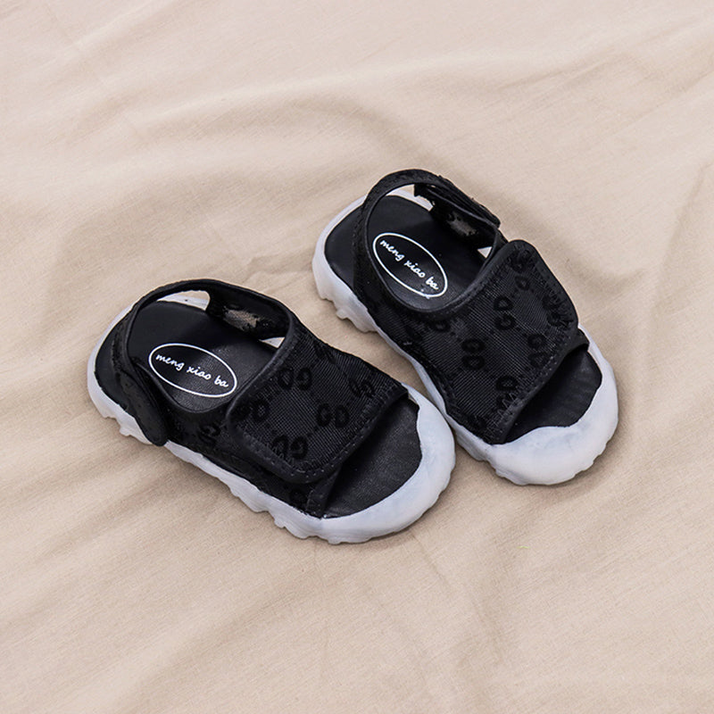 Baby Baotou Sandals 1-2 Male Treasure Mesh Toddler Shoes