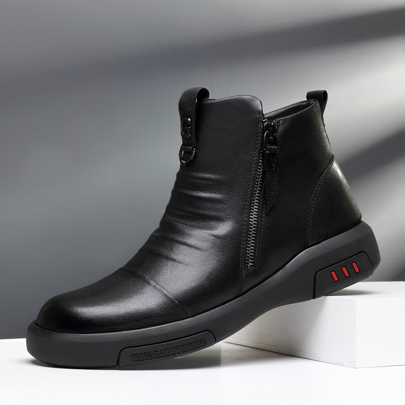 Outdoor leather shoes