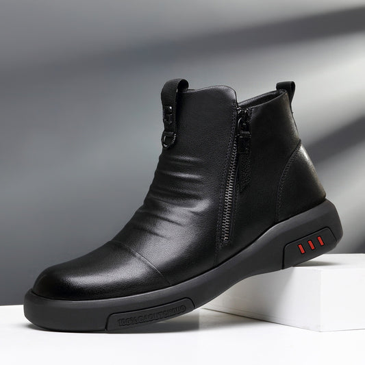 Outdoor leather shoes