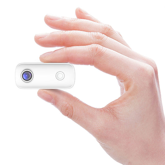 Action camera diving under the camera