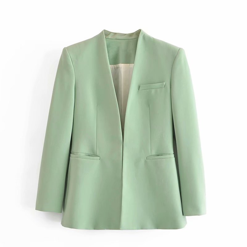 Spring And Summer Fashionable Color Small Suit Women Slim And Thin Texture Suit Jacket Tide