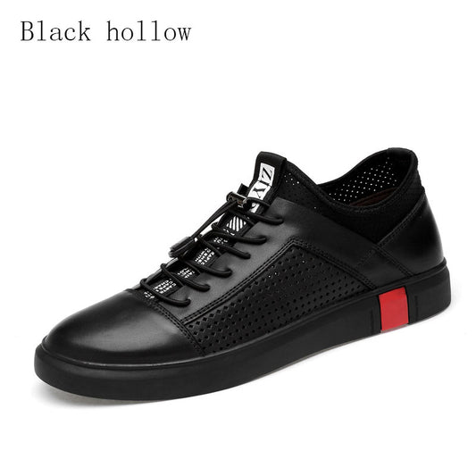 Men's Fashion Casual Top Layer Leather Sneakers