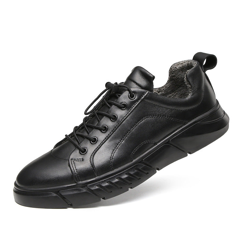 First layer cowhide men's leather shoes