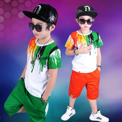 Boys Green Performance Costume
