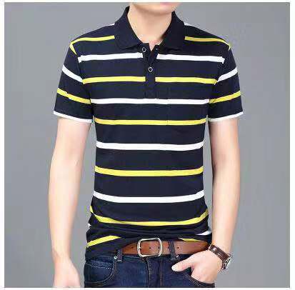 Lapel Short Sleeve Men