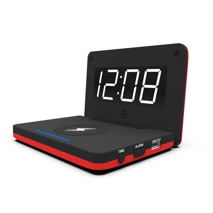 Foldable wireless charging subclock