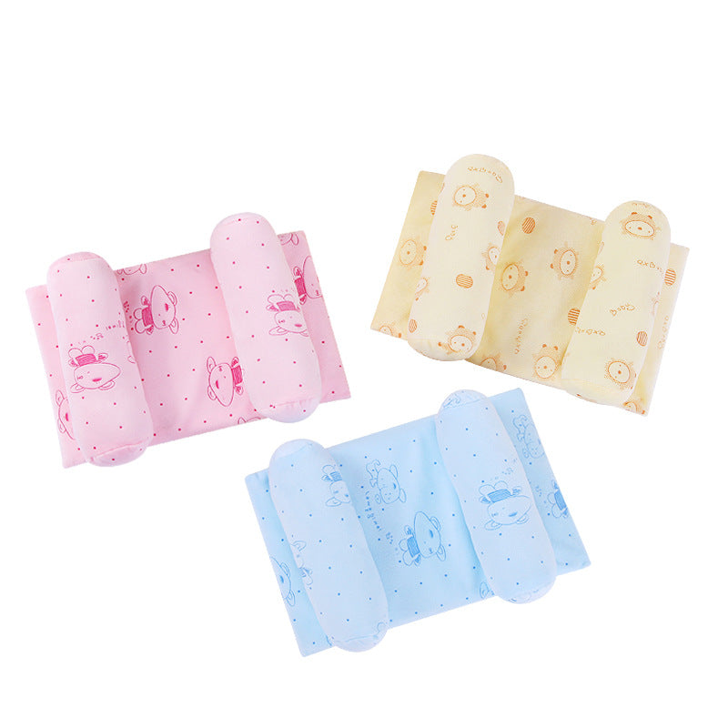 Yulan Beiji baby shaped pillow correction of baby deflection prevention pillow adjustable flat head cartoon pillow