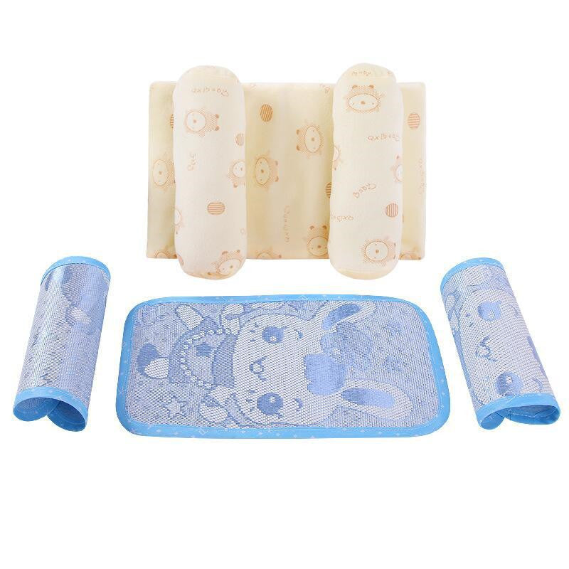 Yulan Beiji baby shaped pillow correction of baby deflection prevention pillow adjustable flat head cartoon pillow