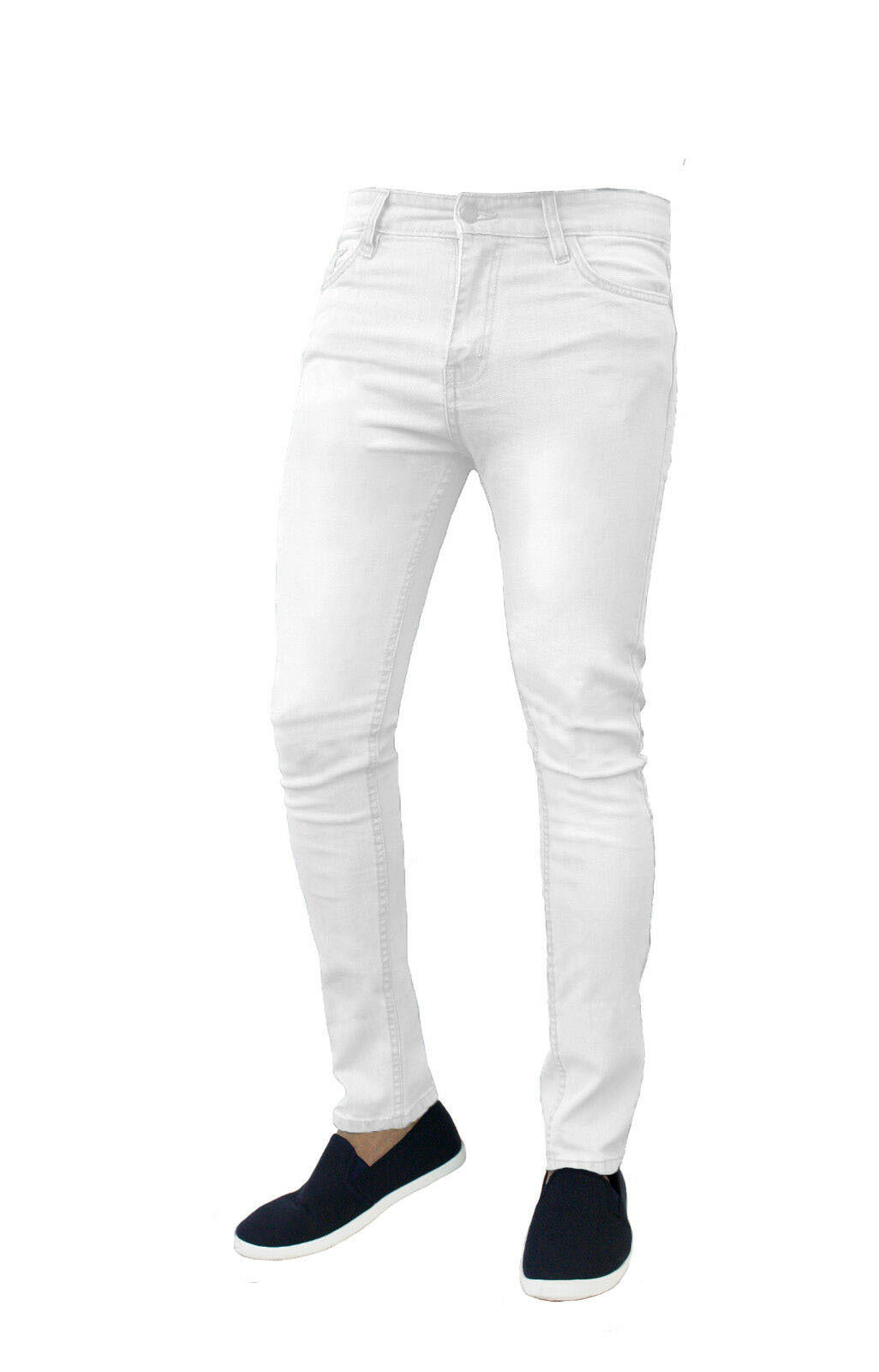 Men's stretch small straight denim