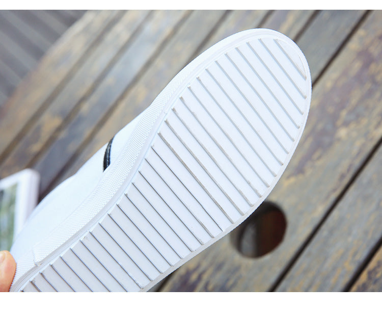 Women's high-top canvas shoes