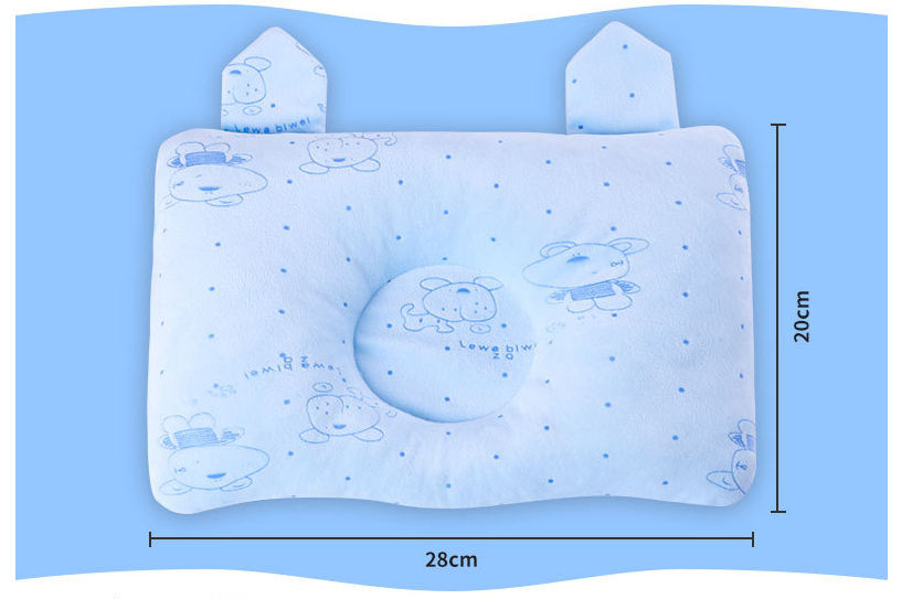 Yulan Beiji baby shaped pillow correction of baby deflection prevention pillow adjustable flat head cartoon pillow