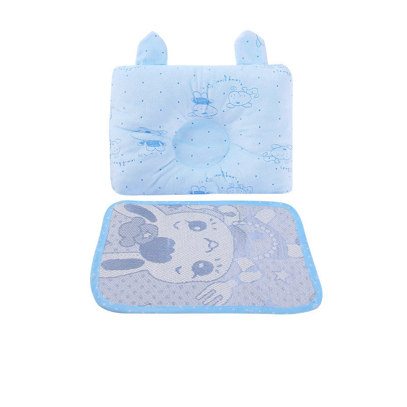 Yulan Beiji baby shaped pillow correction of baby deflection prevention pillow adjustable flat head cartoon pillow