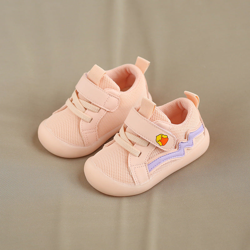 Baby Toddler Shoes Spring New Boys And Girls Breathable Soft Sole