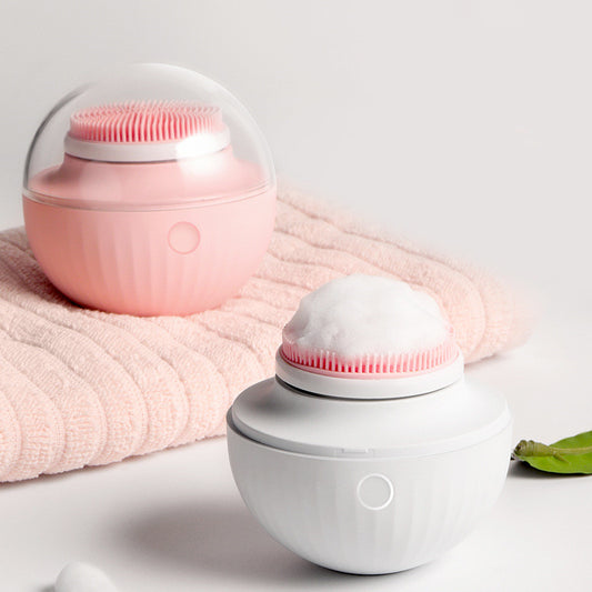 Electric Face Washing Instrument, Ultrasonic Beauty Instrument, Facial Pore Cleaner