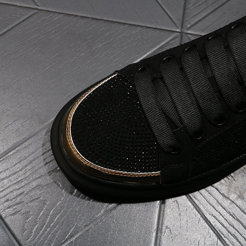 Spring And Autumn New Style Sponge Cake Bottom McQueen Board Shoes Korean Style Increased Casual Shoes