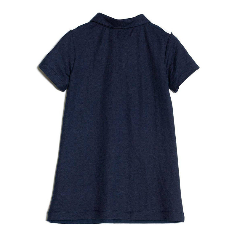 European And American Children's Clothing Girls Striped Print Skirt