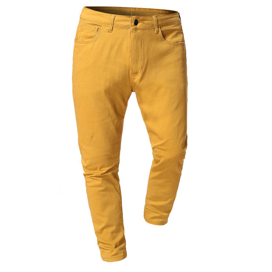 Men's Jeans, New Style, European And American Men's Jeans