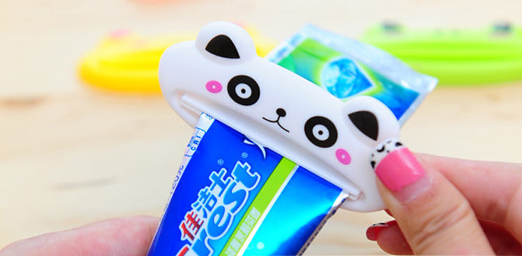 Cartoon lazy toothpaste