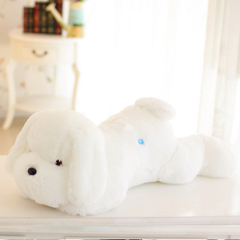LED Colorful Glowing Cute Dog Doll