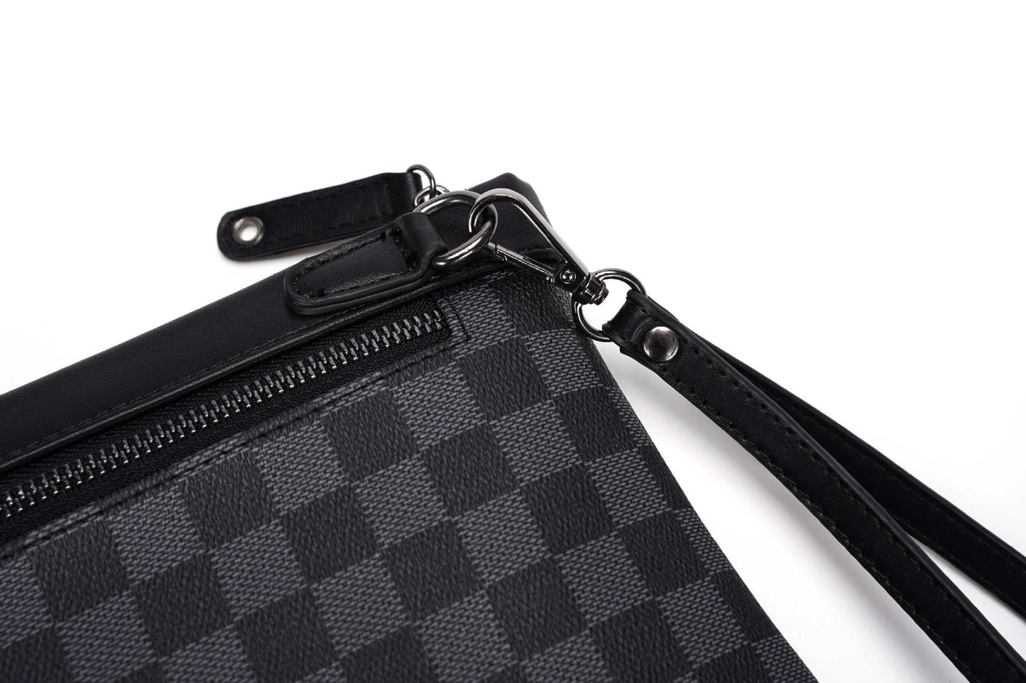 Fashion And Simple Men's Zipper Handbag