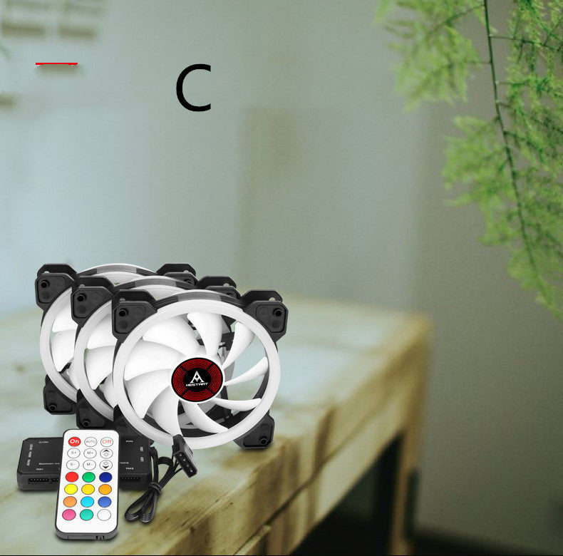 Camouflage Light Rgb Color Changing Chassis Fan 12cm