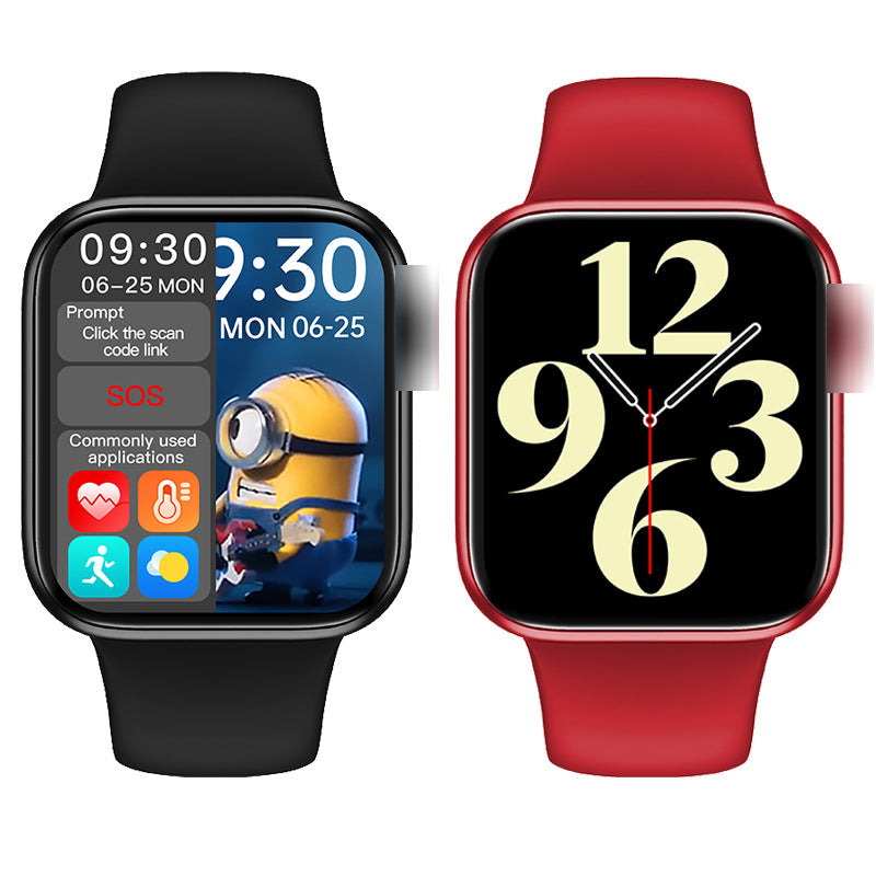 HW16 Smart Watch 1.72 Inch Bluetooth Smart Call 3D Dynamic Dial Cross-Border Foreign Trade Explosion Factory Direct